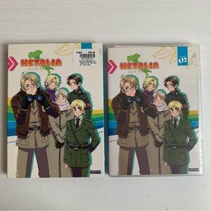 Hetalia Axis Powers Season 2 DVD - 2 Disc Set - Anime Series